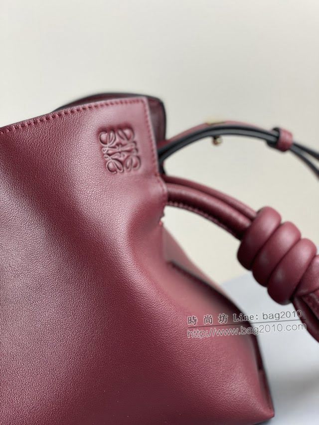 LOEWE包包 羅意威Flamenco繩結包 羅意威肩背斜挎手拿包 10855  tcl1406